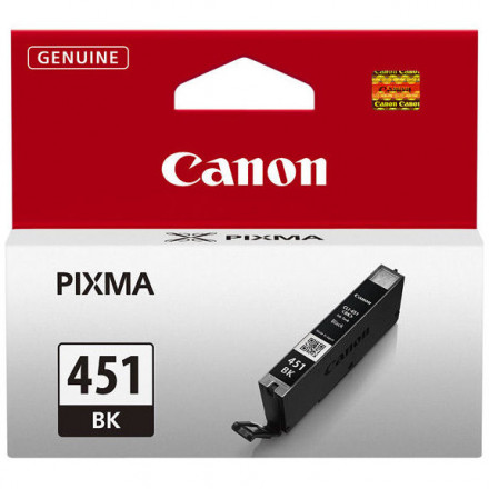 К-ж CANON CLI-451 BK стандартный черный для PIXMA iP7240/MG6340