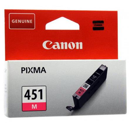 К-ж CANON CLI-451 М стандартный пурпурный для PIXMA iP7240/MG6340