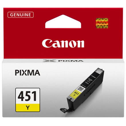 К-ж CANON CLI-451XL Y увеличенный желтый для PIXMA iP7240/MG6340