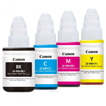 К-ж CANON GI-490 M  к PIXMA G1400/G2400/G3400 пурпурный