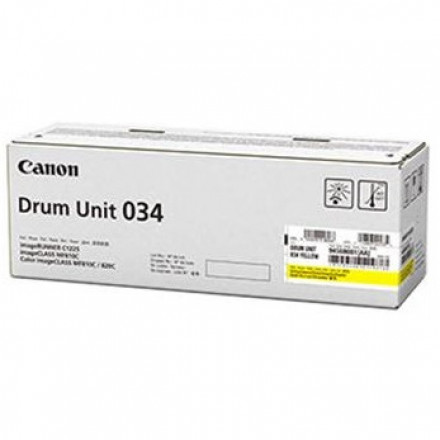 Драм-картридж CANON  DU 034 Y  желтый (9455B001)