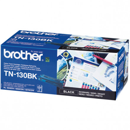 Тонер-картридж BROTHER TN-130Bk MFC-9440CN/HL-4040CN 2500 страниц черный оригинал