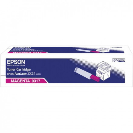 К-ж-тонер EPSON AcuLaser CL21N/NF пурпурный S050317