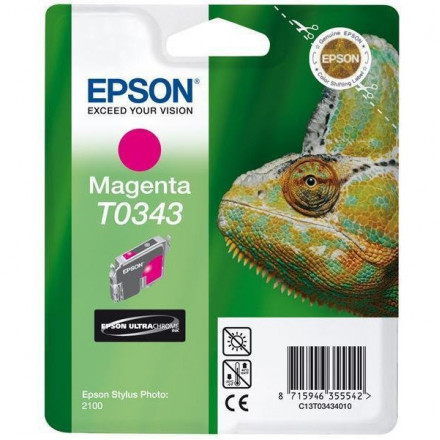 К-ж EPSON T034340 Sp 2100, пурпур.,  ориг