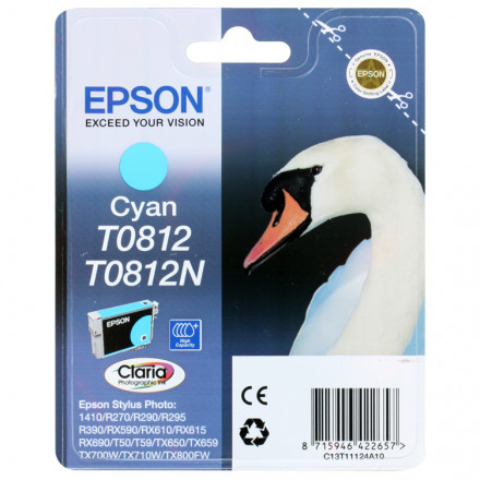 К-ж EPSON T08124A ST R270/R290/RX590 увеличенный синий