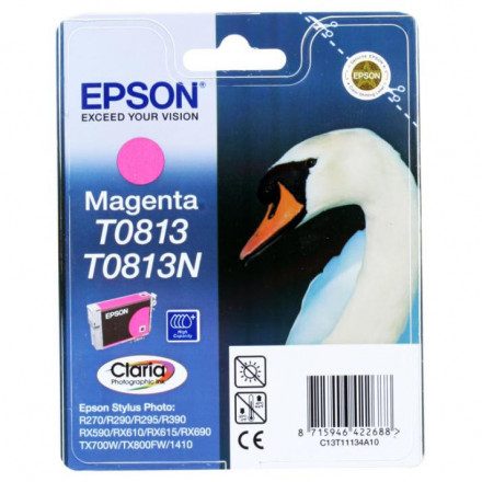 К-ж EPSON T08134A ST R270/R290/RX590 увеличенный пурпурный