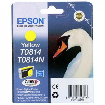 К-ж EPSON T08144A ST R270/R290/RX590 увеличенный желтый