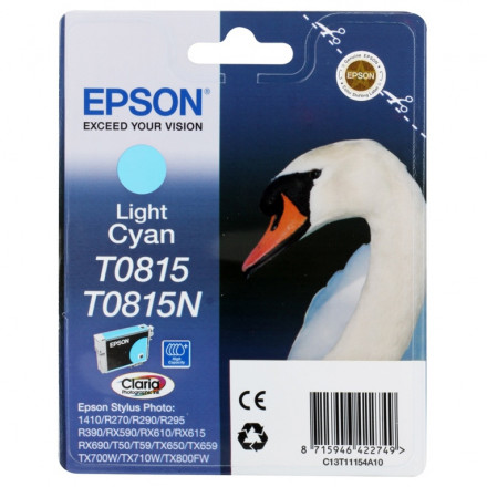 К-ж EPSON T08154A ST R270/R290/RX590 увеличенный светло-синий