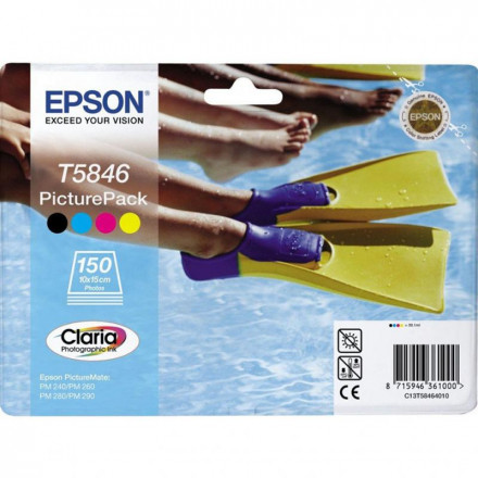 К-ж EPSON Т584640 EPSON Набор фотопечати для принтера Epson PictureMate R240/280