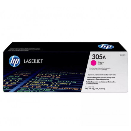 CE413A К-ж HP 305A CLJ Color M351/M451/MFP M375/MFP M475 пурпурный, оригинал