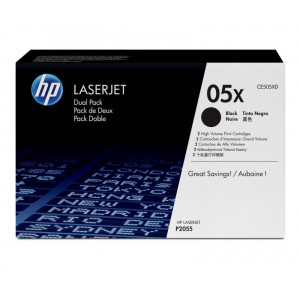 CE505XD Картридж HP P2055 увеличенный, 2 шт/уп,оригинал