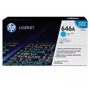 CF031A Картридж HP 646A CM4540 голубой, оригинал