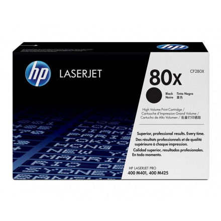 CF280X К-ж HP LJ Pro 400 M401/Pro 400 MFP M425 увеличенный, оригинал