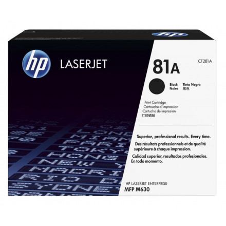 CF281A K-ж HP 81A Black LaserJet (CF281A)
