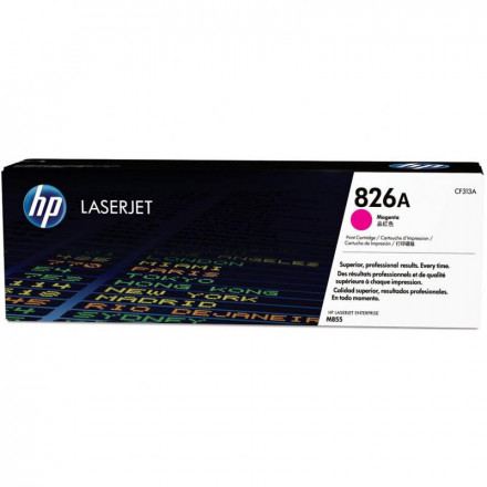 CF313A К-ж HP 826A Magenta LaserJet Toner Cartridge пурпурный, оригинал