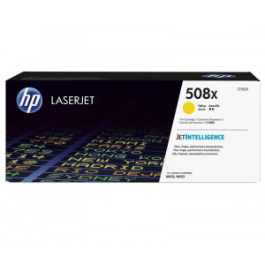CF362X Картридж HP 508X High Yield Yellow Original LaserJet Toner Cartridge, желтый, оригинал