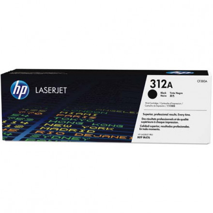 CF380A К-ж HP 312A Black LaserJet , оригинал
