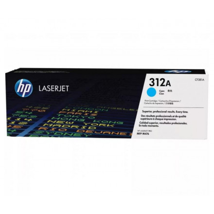 CF381A К-ж HP 312A Cyan LaserJet , оригинал