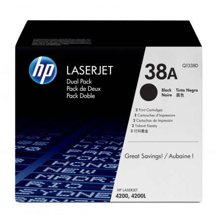 Q1338D  К-ж HP Smart Cartridge LJ 4200 DualPack (2 шт/уп) оригинал