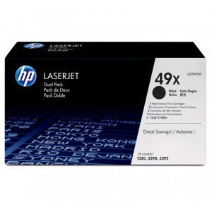 Q5949XD Картридж HP LJ 1320 DualPack (2 шт/уп) оригинал