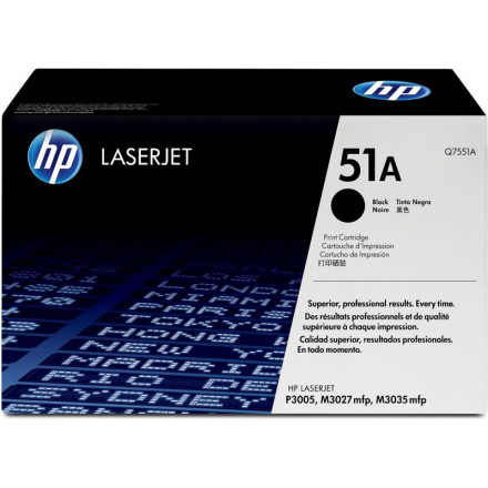 Q7551A  К-ж HP LJ 3005/M3027/3035 mfp ресурс 6500 страниц оригинал