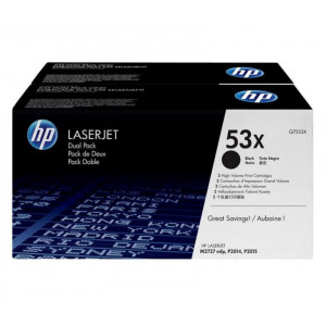 Q7553XD  Картридж HP LJ 2014/2015/M2727 mfp DualPack (2 шт/уп.) оригинал