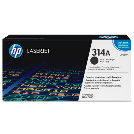 Q7560А  К-ж HP  LJ 3000  черный оригинал