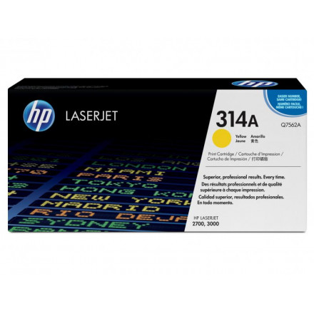 Q7562А  К-ж HP  LJ 3000  желтый оригинал