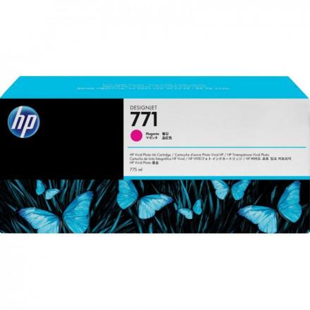 К-ж HP B6Y09A 771C Пурпурный для HP Designjet Z6200 Printer serie, 775 мл (замена CE039A)
