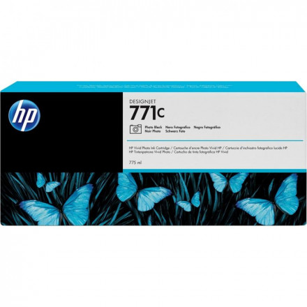 К-ж HP B6Y13A 771C фото черный для HP Designjet Z6200 Printer series 775ml