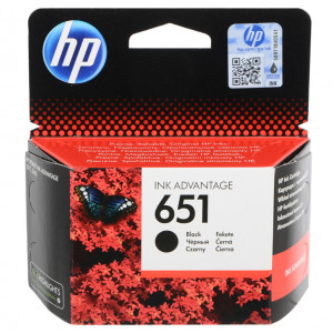 Картридж HP C2P10AE  №651 Black Ink, черный