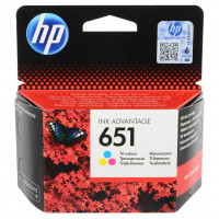 Картридж HP C2P11AE  651 Tri-colour (Цветной) Ink Cartridge