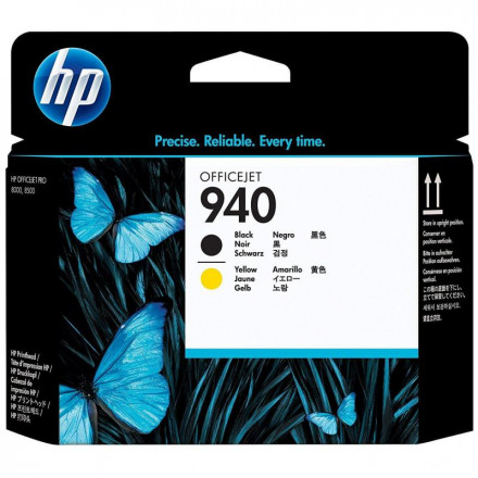 К-ж HP C4900A № 940 черная и желтая печатающие головки