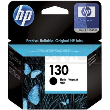 К-ж HP C8767HE №130, DeskJet 5743/6543/6843, черный, ув. рес., 21мл