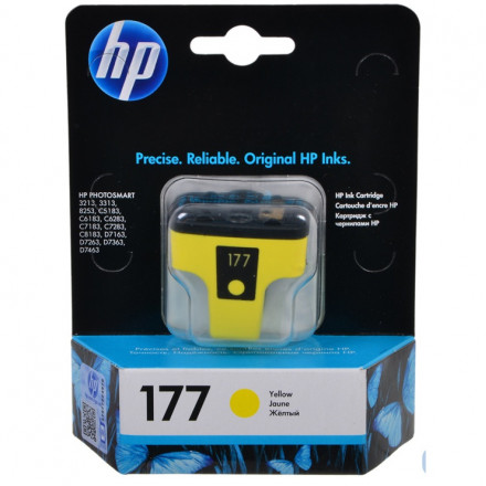 К-ж HP C8773H PS 3213/3313/8253 № 177 желтый оригинал