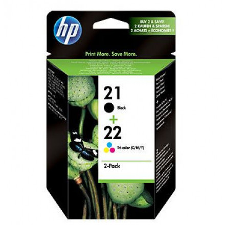 К-ж HP C9351АE + C9352AE 3920/3940/PCS1410 № 21 черный + цветной (SD367AE)