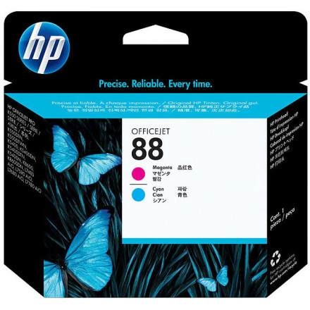 К-ж HP C9382A Officejet Pro K550/K5400 № 88 пурпурная и голубая печатающие головки