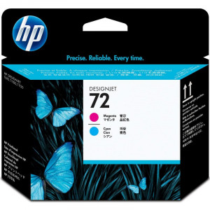 Картридж HP C9383A HP № 72 Печатающая головка  пурпурная и голубая