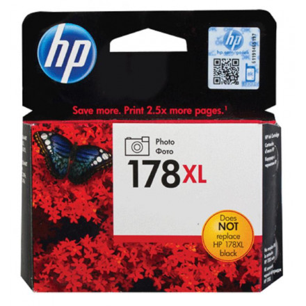К-ж HP CB322HE Photosmart C5383/C6383 № 178XL увеличенный фото-черный