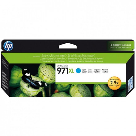 К-ж HP CN626AE 971XL Officejet голубой (6600 к)