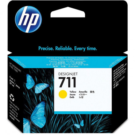 К-ж HP CZ132A Deskjet T120/520 № 711 (29 мл) желтый