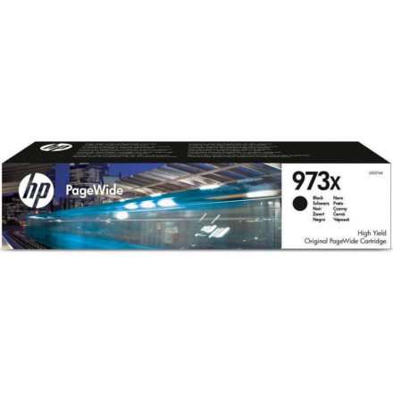 L0S07AE К-ж HP 973X Black (Черный), Pagewide 452dw/477dw & P55250dw/MFP P57750dw, 10000 стр