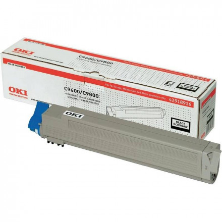 Тонер-картридж OKI C9600/9800 15 К черный оригинал