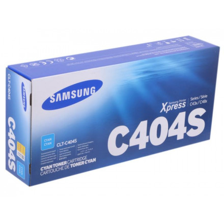 К-ж Samsung CLT-404-серия голубой для SL-C430/C430W/C480/C480W/C480FW оригинал CLT-C404S