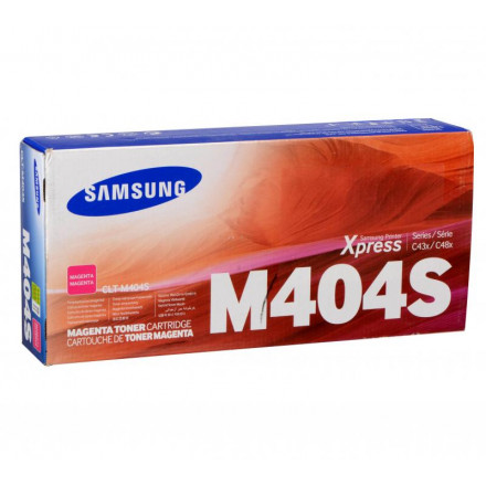 К-ж Samsung CLT-404-серия пурпурный для SL-C430/C430W/C480/C480W/C480FW оригинал CLT-M404S