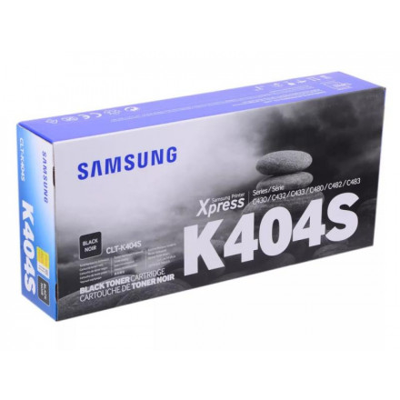 К-ж Samsung CLT-404-серия черный для SL-C430/C430W/C480/C480W/C480FW оригинал CLT-K404S