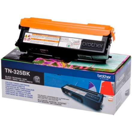 Тонер-картридж BROTHER TN-325Bk HL-4150CDN/MFC-9465CDN  4000 страниц черный оригинал