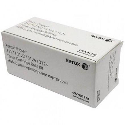 497N01278 Тонер к-ж XEROX PHASER 3117/22/24/25 Рефил (набор для заправки) оригинал CNL