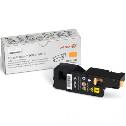 106R01633 Тонер-картридж XEROX Phaser 6000/6010/WC6015  106R01633 желтый CNL