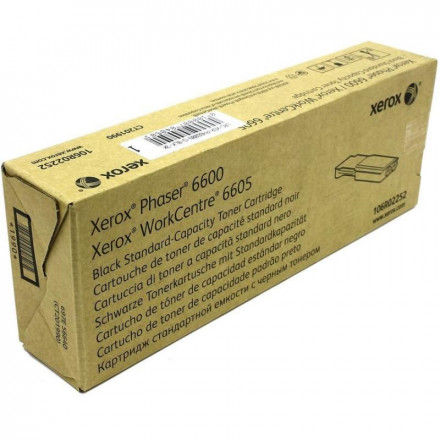 106R02252 Тонер-картридж XEROX Phaser 6600/WC 6605  106R02252 стандартный, черный